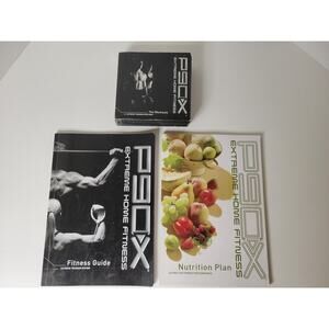 BeachBody P90x Extreme Home Fitness‎ (DVD) Complete 13 Disc Set & Nutrition Plan